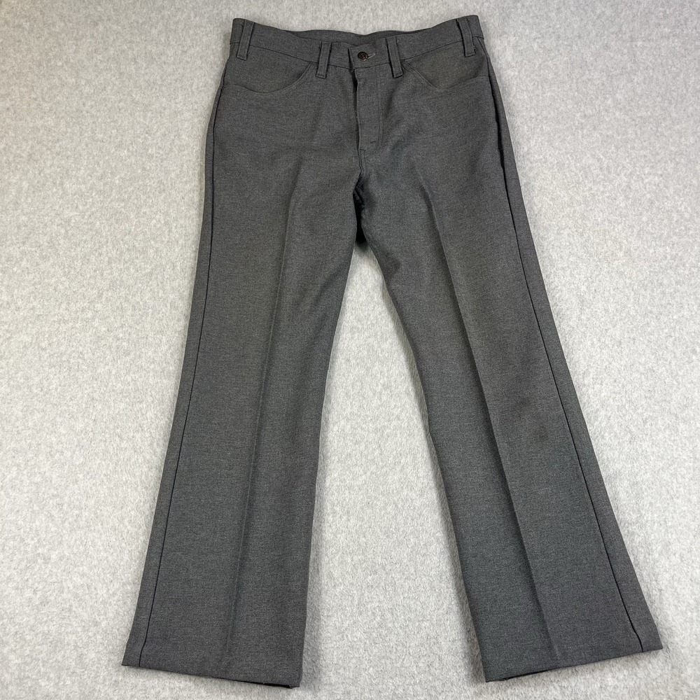 Vintage 1984 Levis Trousers Pants Mens 32x30 (Fits 32x28) Gray